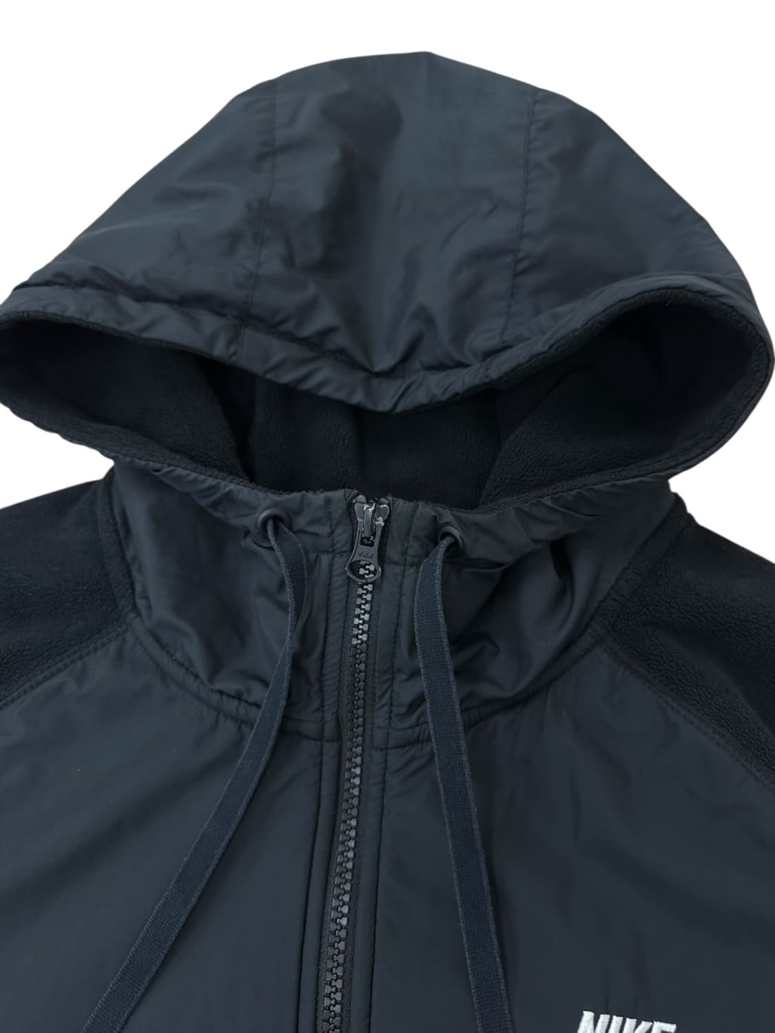 나이키 플리스 후리스 바람막이 블랙 (L) 상품이미지3