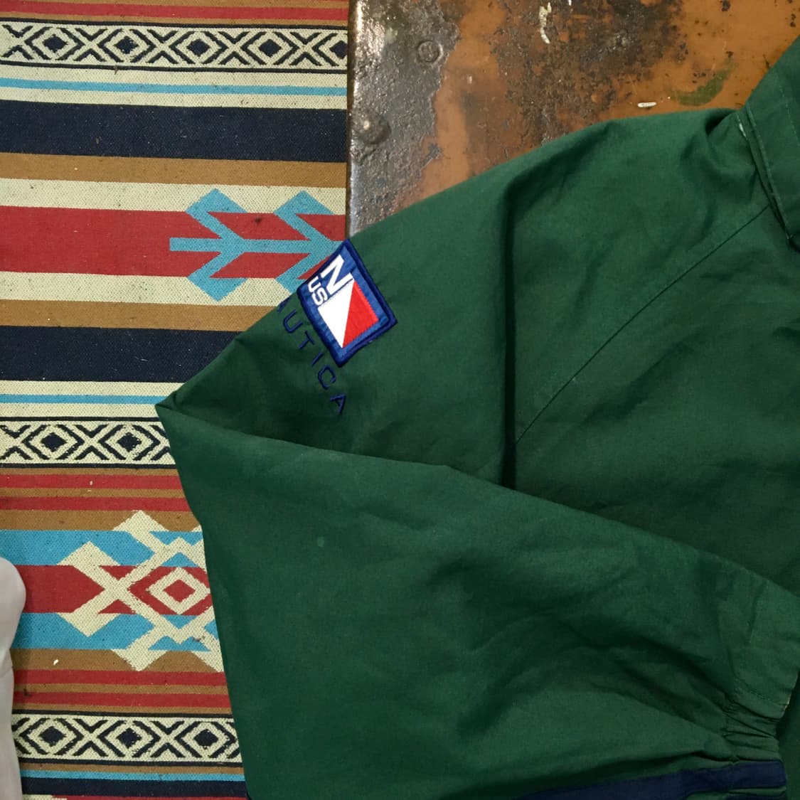 노티카 옐로 그린 리버시블 윈드브레이커 자켓 남성 110  상품이미지9