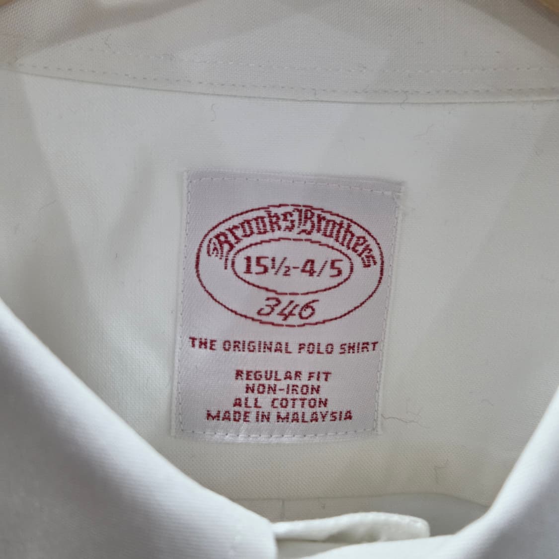 브룩스브라더스 버튼다운 드레스셔츠 15.5 상품이미지2