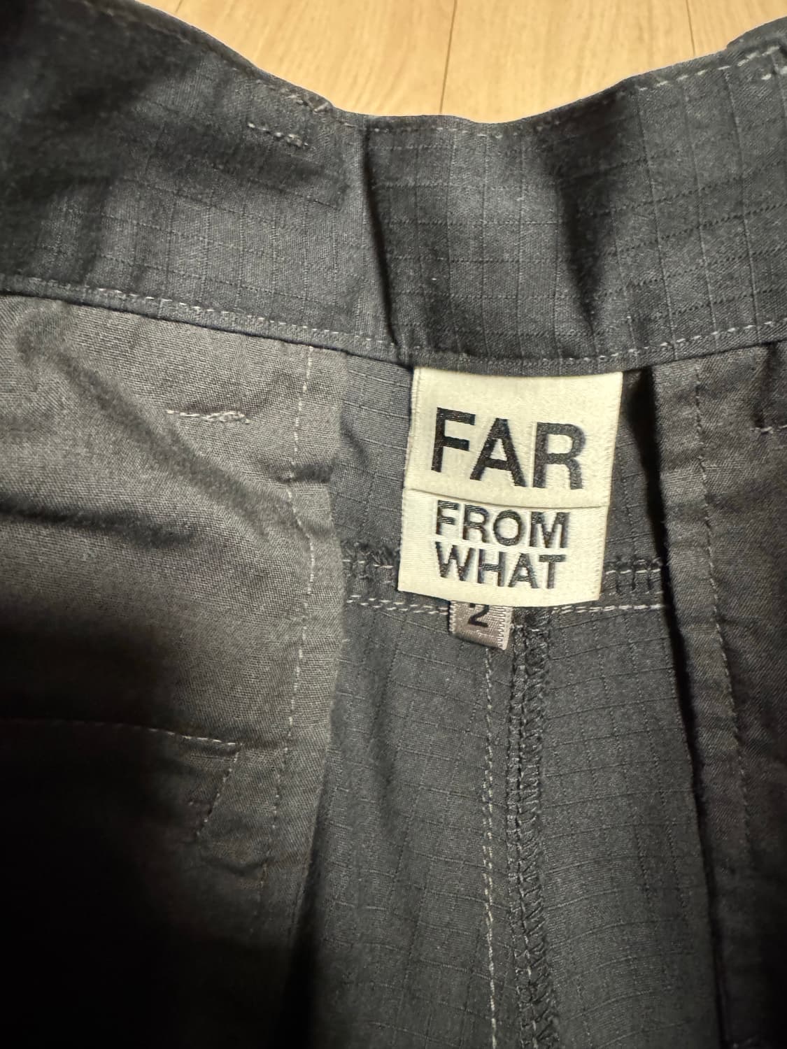 (2)파아카이브 파프롬왓 립스탑 디테쳐블 카고 하프 팬츠 상품이미지4