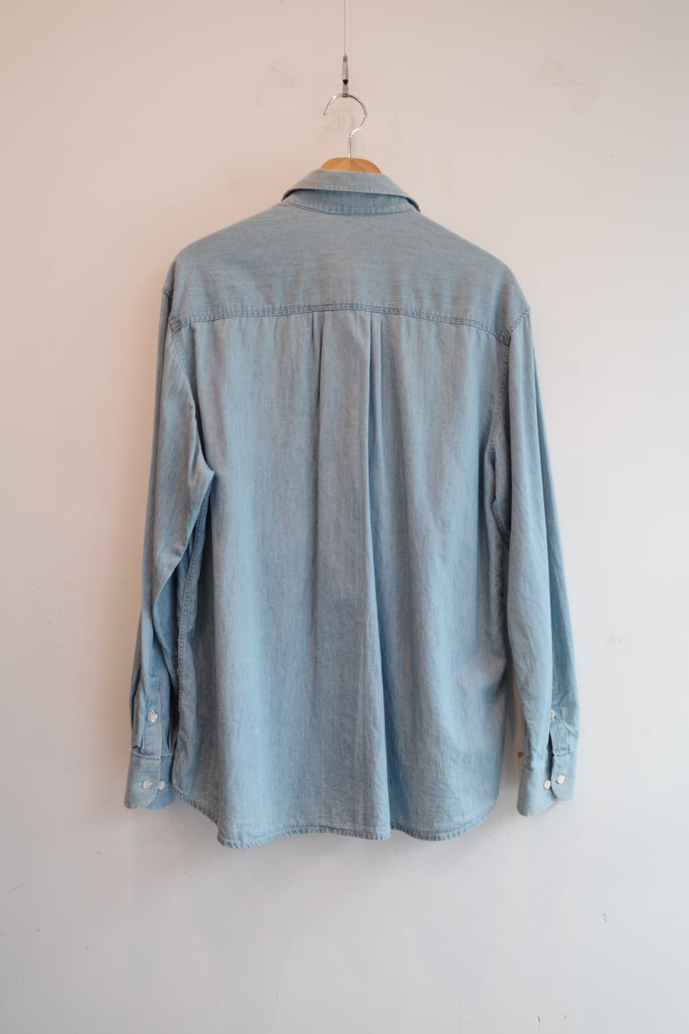 EMMANUEL SCHVILI 90s 자수 데님셔츠 (ITALY MADE 상품이미지7