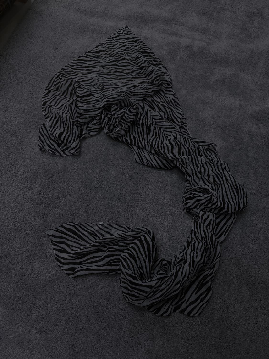 Vintage V-kei,punk leopard muffler 상품이미지3