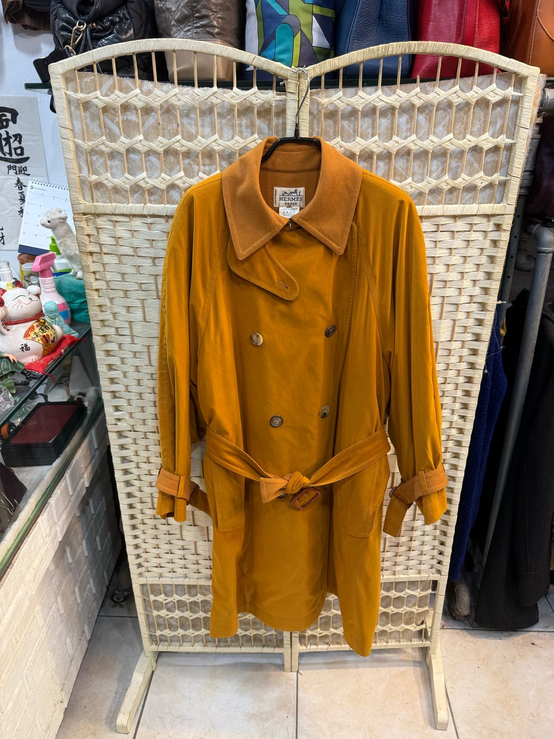 66 정품 에르메스 캐시 트랜치코트 팝니다 상품이미지1