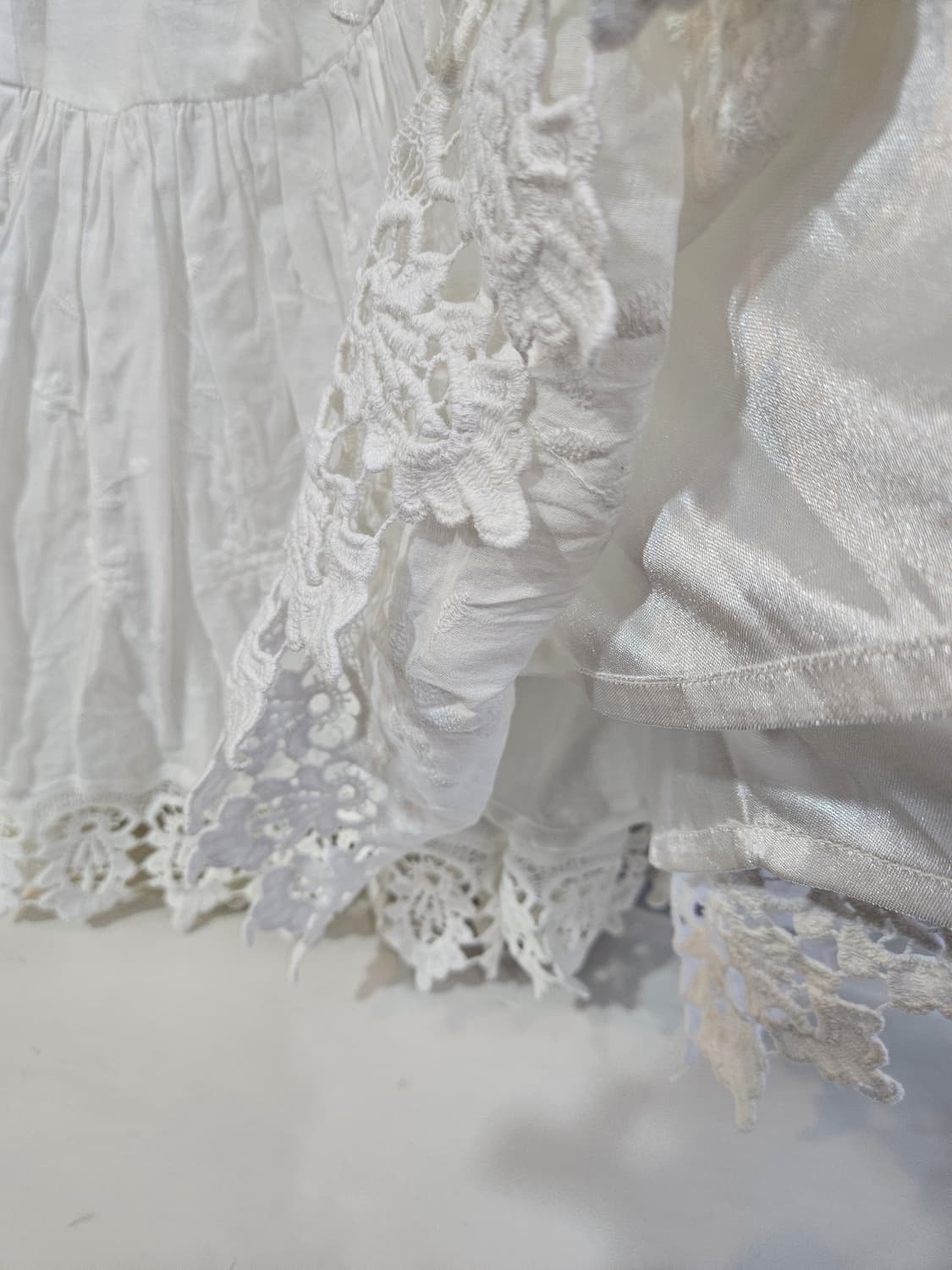 레이스 자수 스커트 상품이미지5