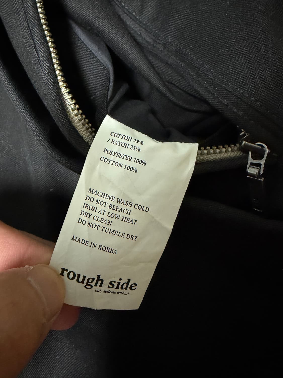 러프사이드 힐파카(블랙, 2사이즈) 상품이미지4