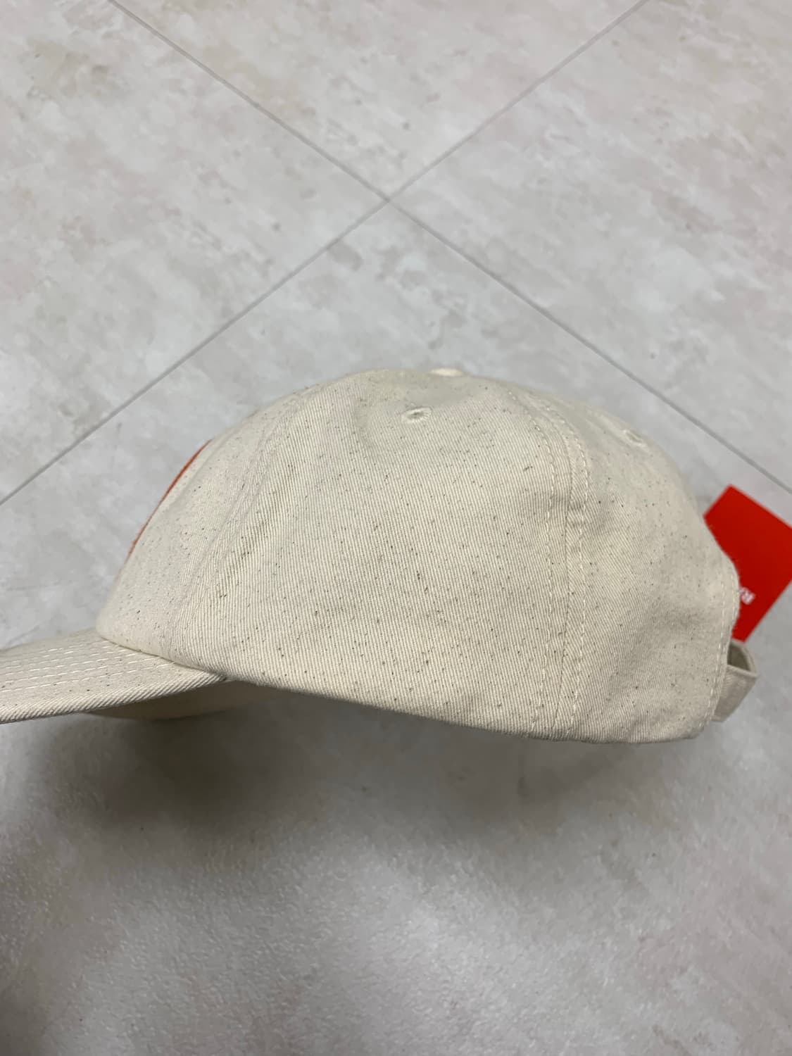 휴먼메이드 아이보리 패치 디테일 볼캡 #299 상품이미지3