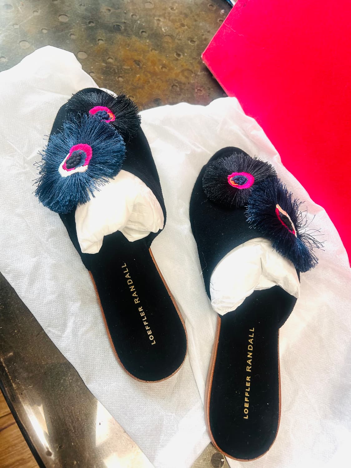 로플러랜달 Loeffler Randall 뮬 슬리퍼 블랙 상품이미지3