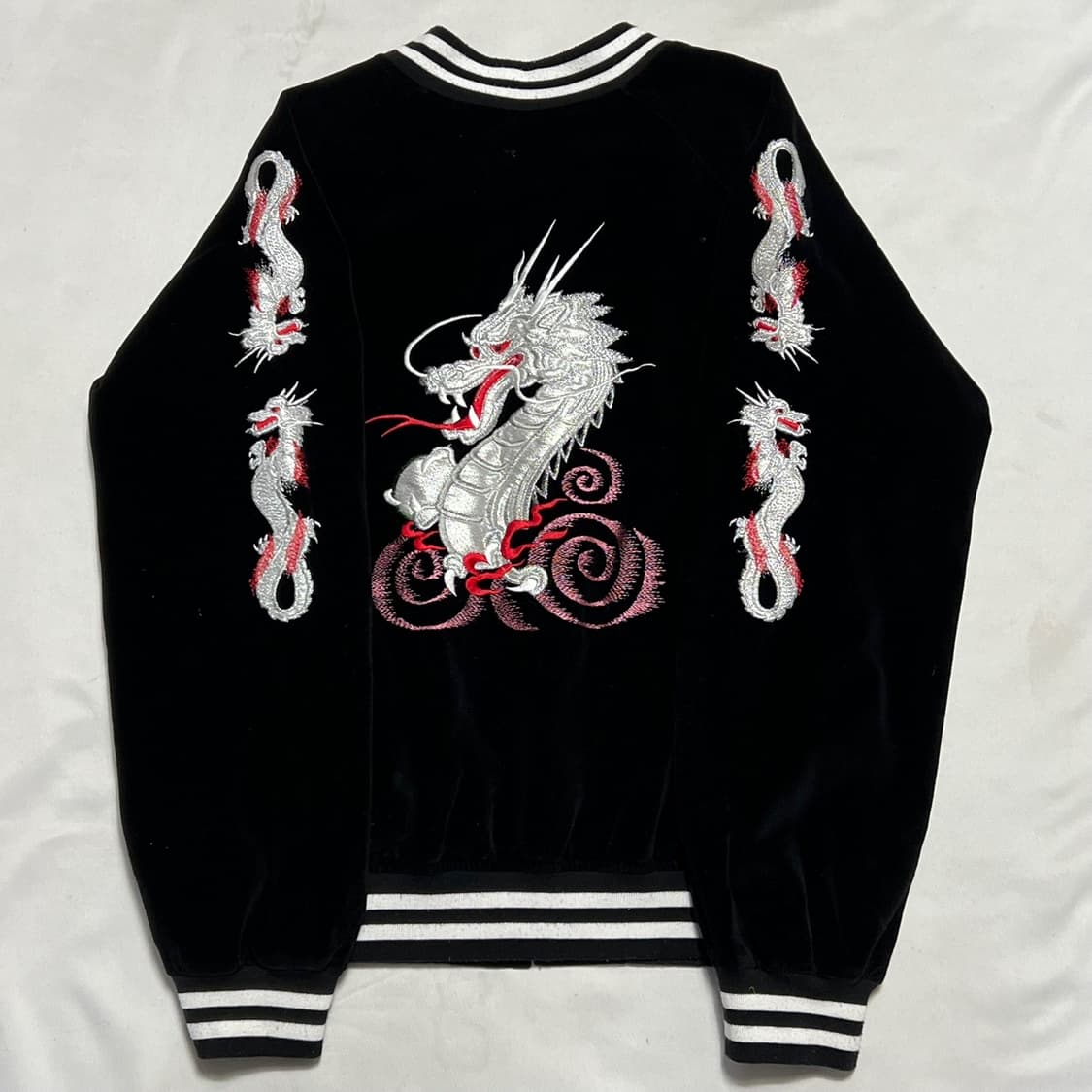 L vtg 벨뱃 자수 스카쟌 상품이미지2