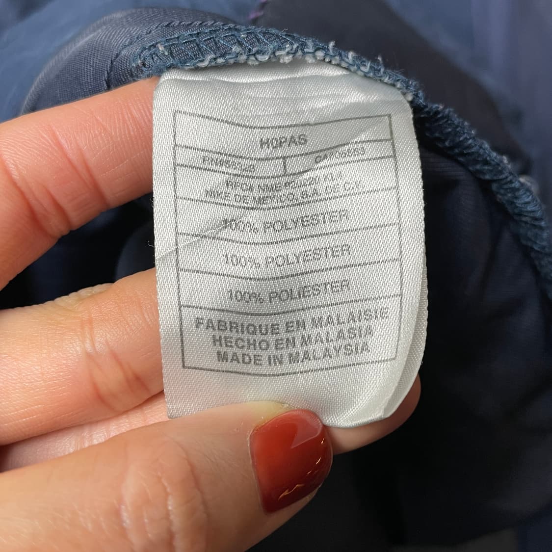 NIKE 나이키 빈티지 네이비 윈드브레이커 A00388 상품이미지10