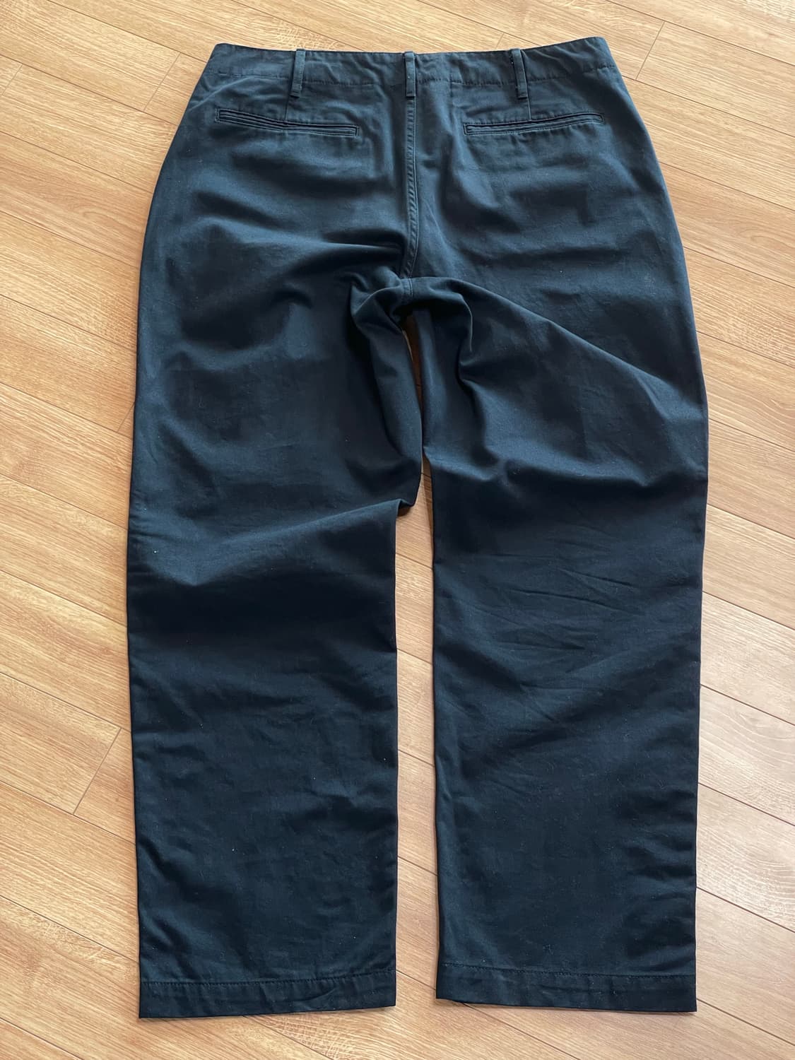 MUJI 네이비 치노 팬츠 상품이미지2