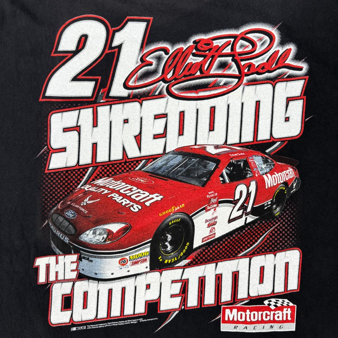 00's NASCAR 티셔츠 2XL 상품이미지3