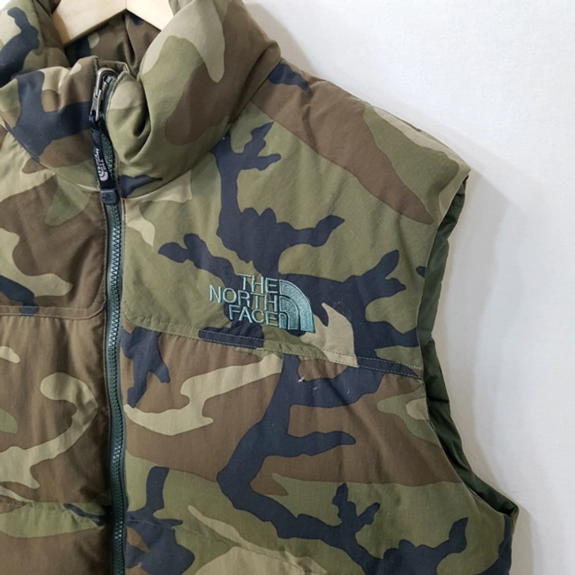 일본 한정판 노스페이스 다운 패딩 조끼 남성용 상품이미지3