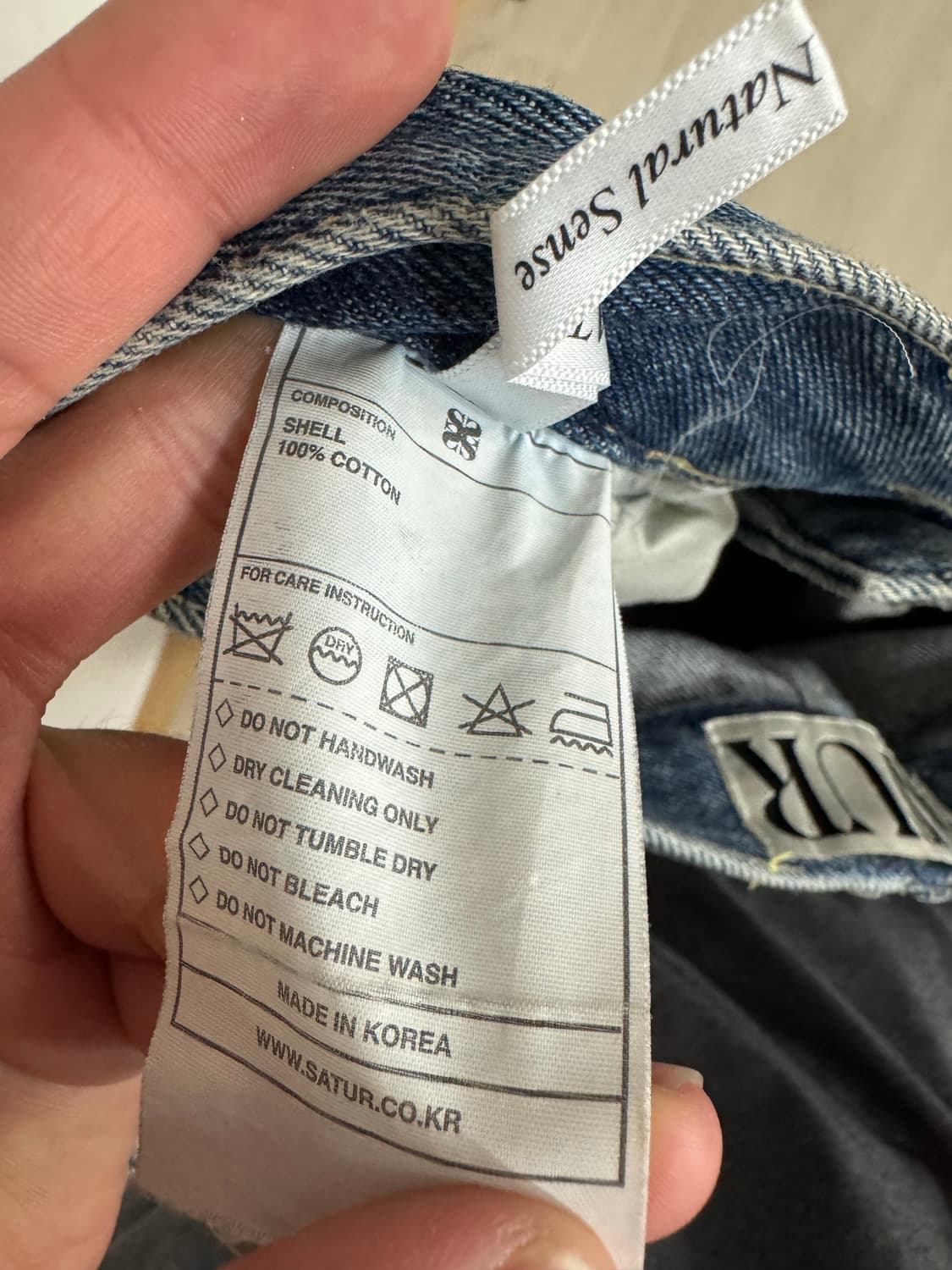 SATUR 워싱데님 상품이미지3