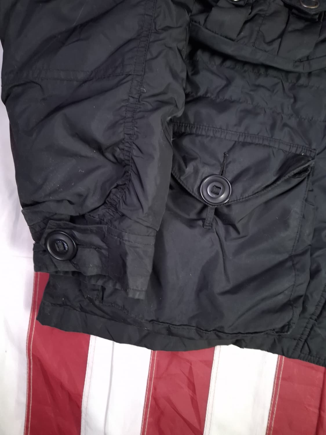 오리지날 랄프로렌 우먼 멀티포켓 카고 패딩 파카 상품이미지8