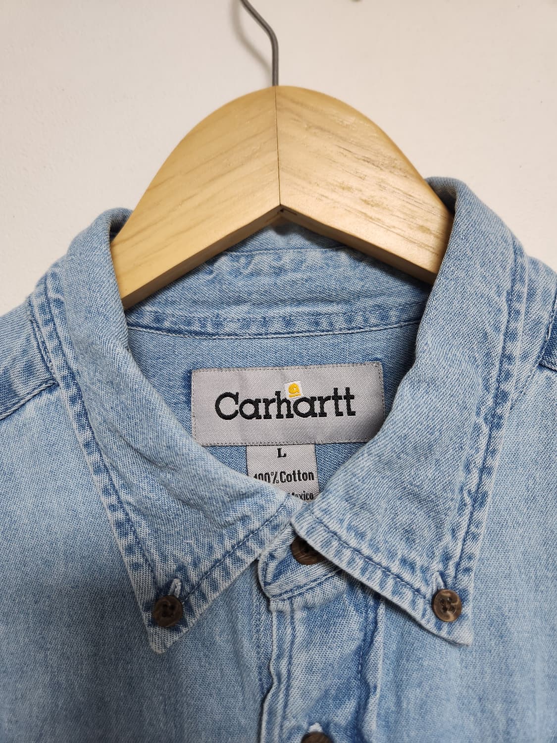 칼하트Carhartt 데님 셔츠 L - S195 상품이미지5