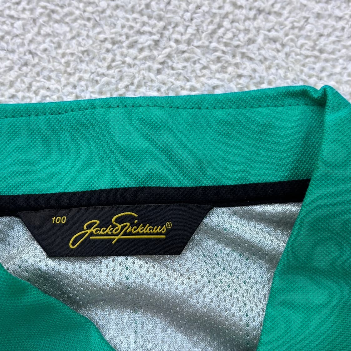 100 잭니클라우스 로고 패턴 반팔 0420E 상품이미지3