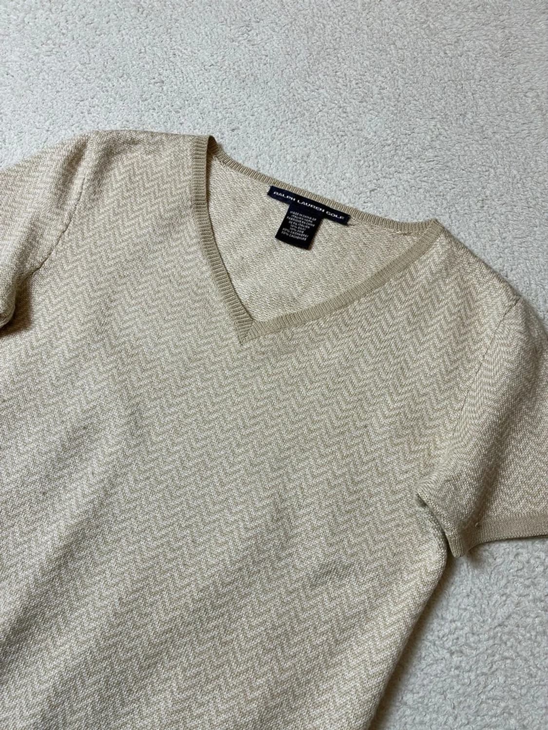 폴로 랄프로렌 00's 실크 캐시미어 반팔 니트 PN7906 상품이미지2