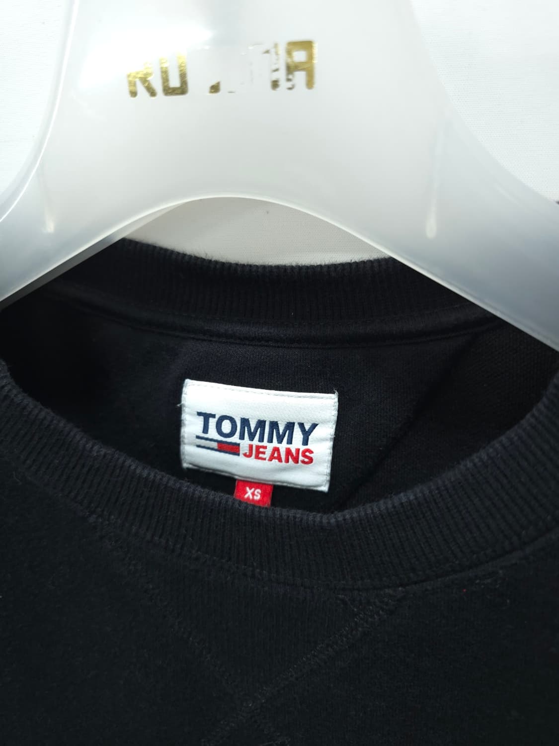 ​타미진스 클래식 로고 크루넥 맨투맨 블랙 (55) 상품이미지6