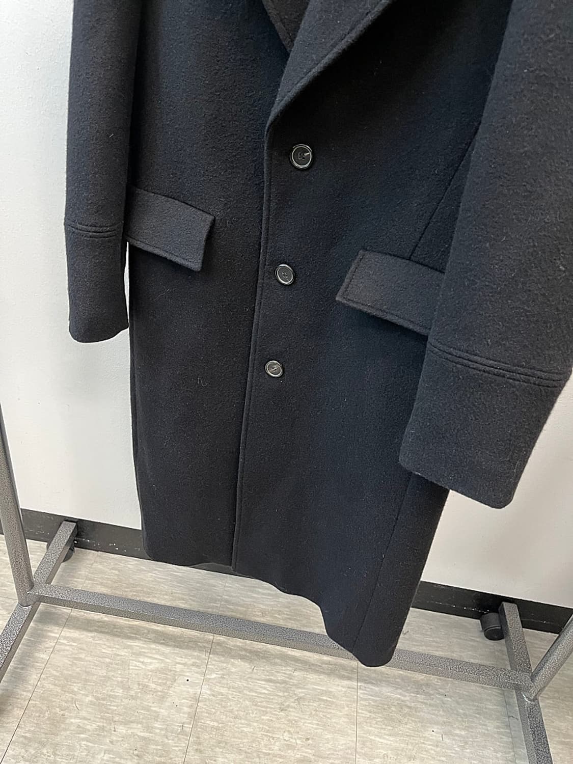 100) 산드로 카멜헤어 롱코트  상품이미지2