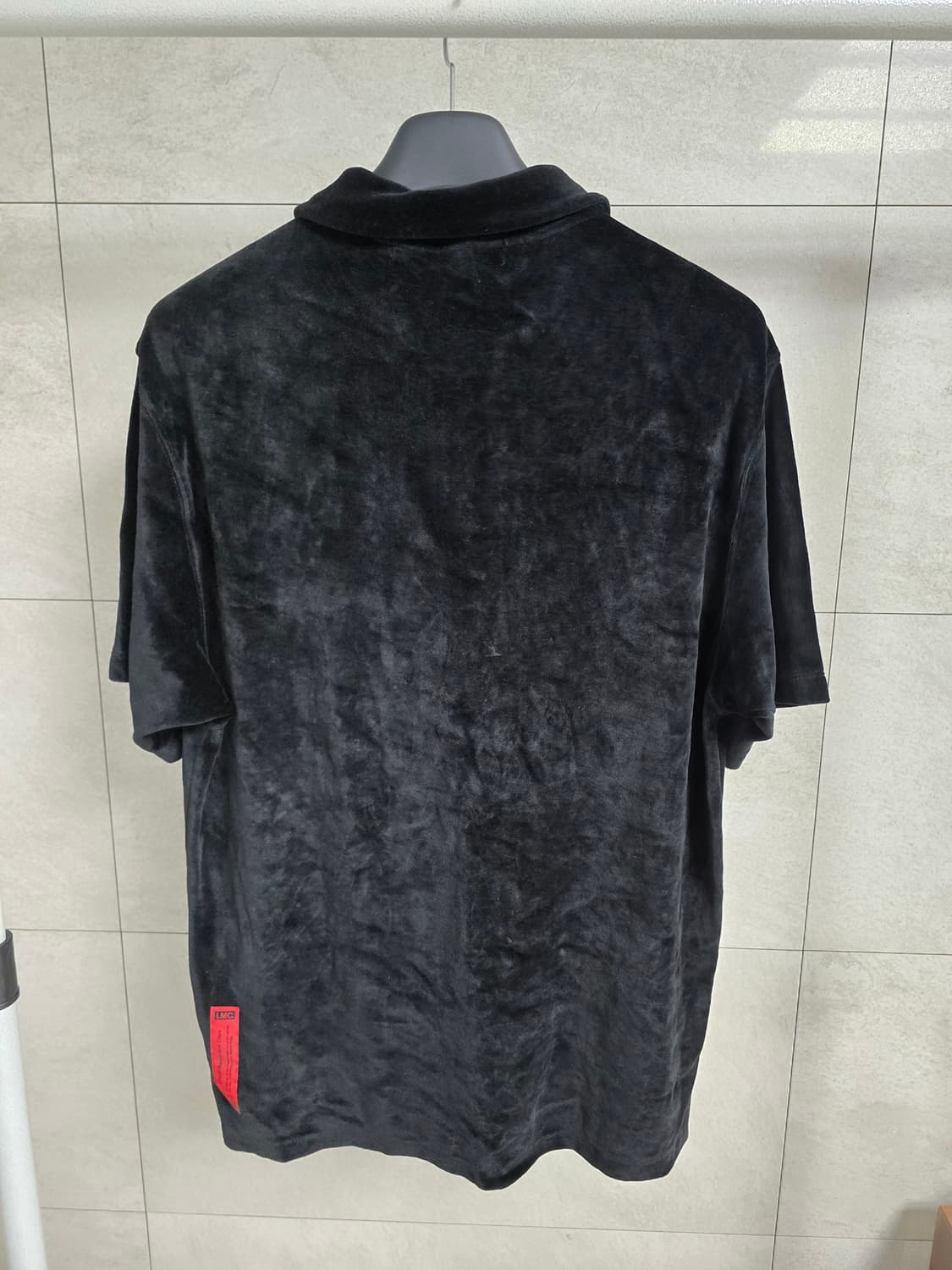 LMC 벨벳 카라 반팔 XL 상품이미지3