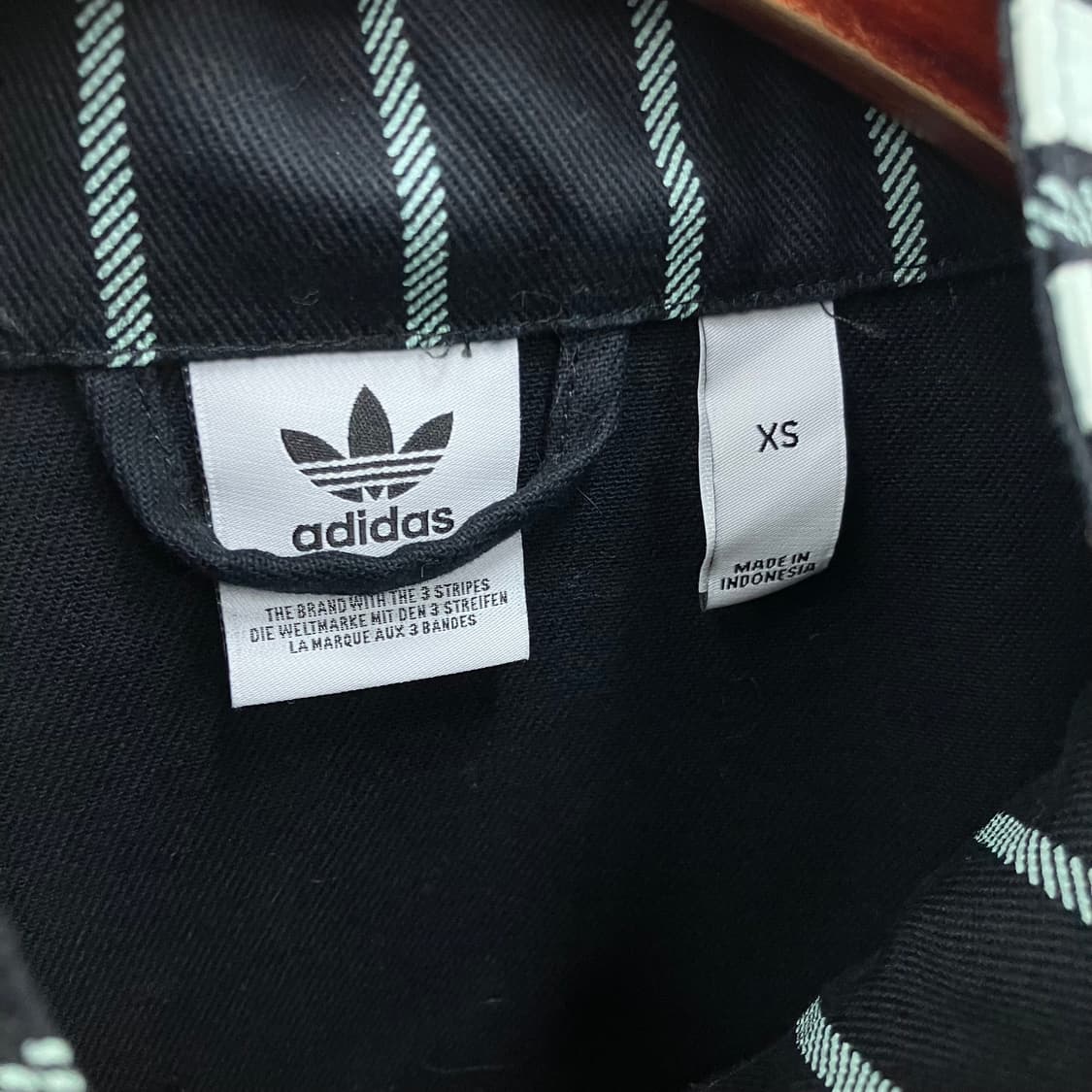 아디다스 오리지널 스트라이프 트랙탑 자켓 XS 상품이미지3