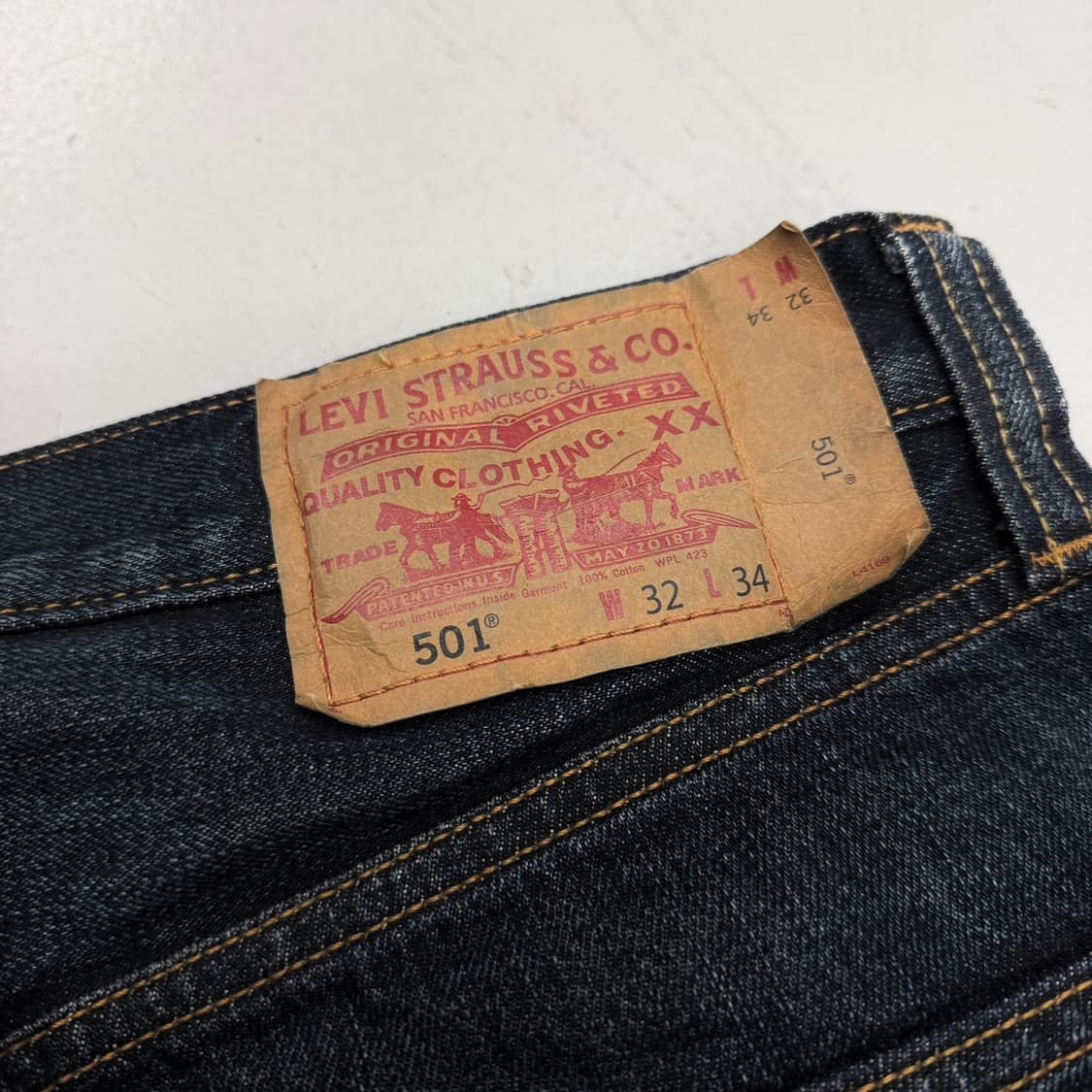 리바이스 501 xx 데님팬츠 상품이미지6