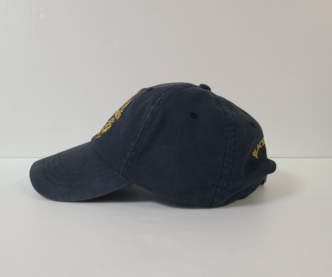 00s 빈티지 폴로 랄프로렌 블랙와치 가죽스트랩 볼캡 모자 상품이미지4