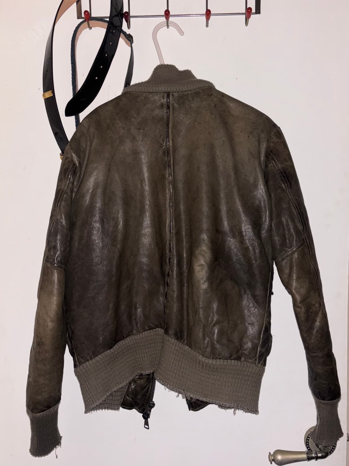 조르지오 브라토 아티잔 레더 봄버 48 상품이미지2