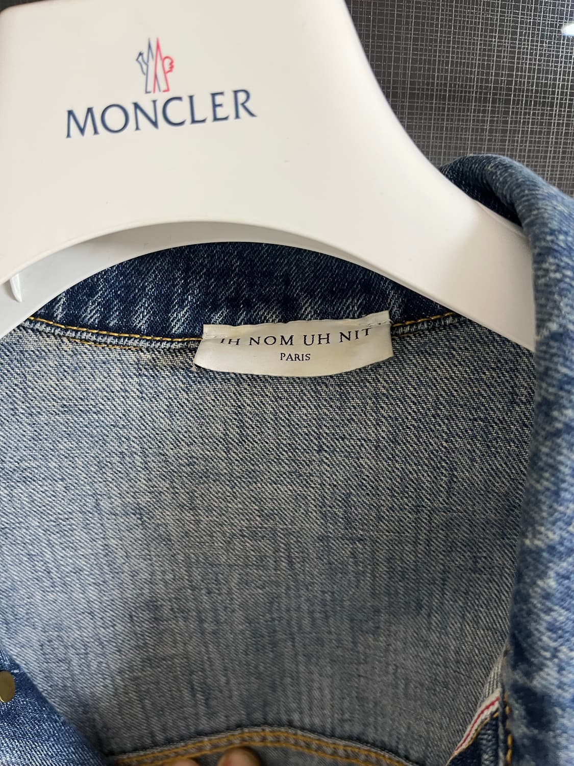 이놈어닛 데님 루즈핏 청자켓L 상품이미지6