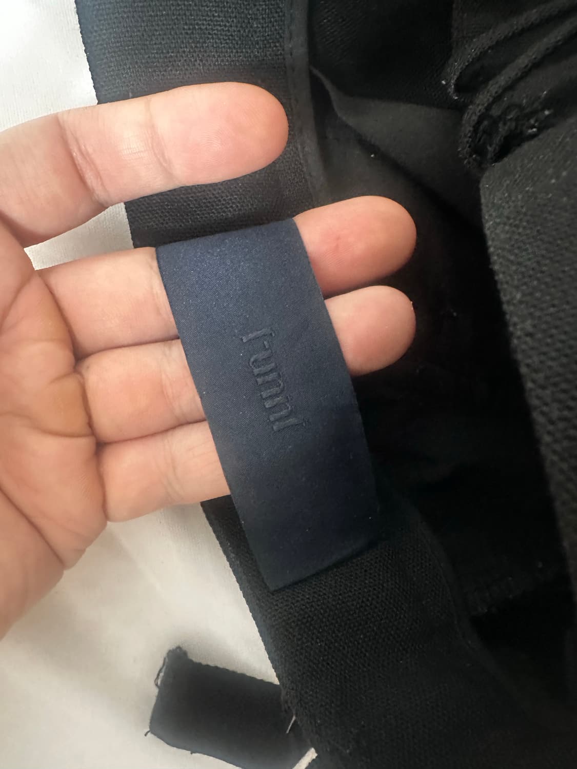 준지 블랙 울 카고팬츠 44,48 상품이미지6