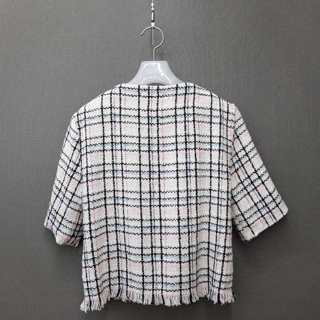 마쥬 maje 체크 트위드 크롭 자켓 1사이즈 상품이미지5