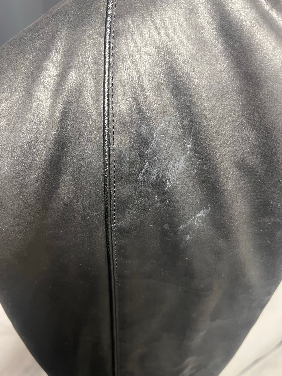 아캄 파이핑 레더 블루종 2사이즈 판매합니다 상품이미지3