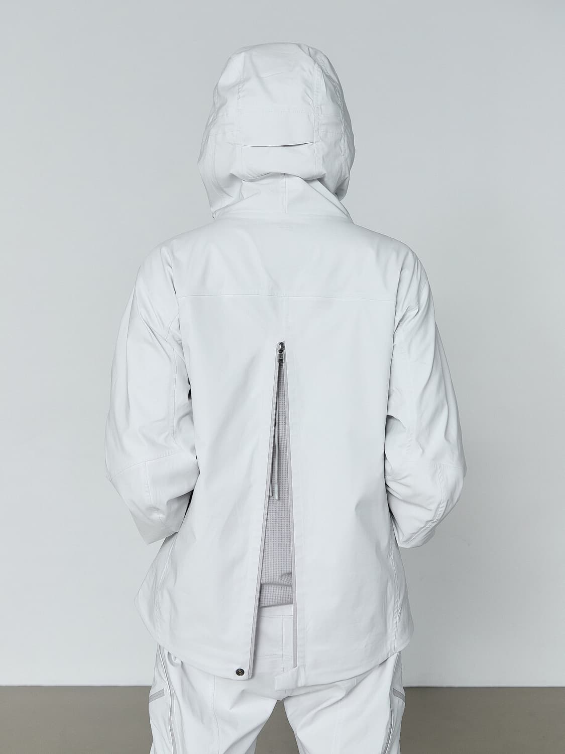 (1 2 3 4) 산산기어 이누아 쉘 자켓 화이트 상품이미지4