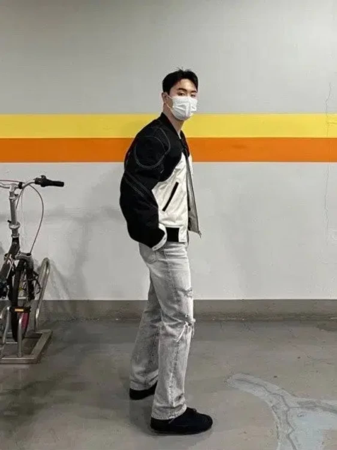 엘무드 트랙 보머 자켓 상품이미지2