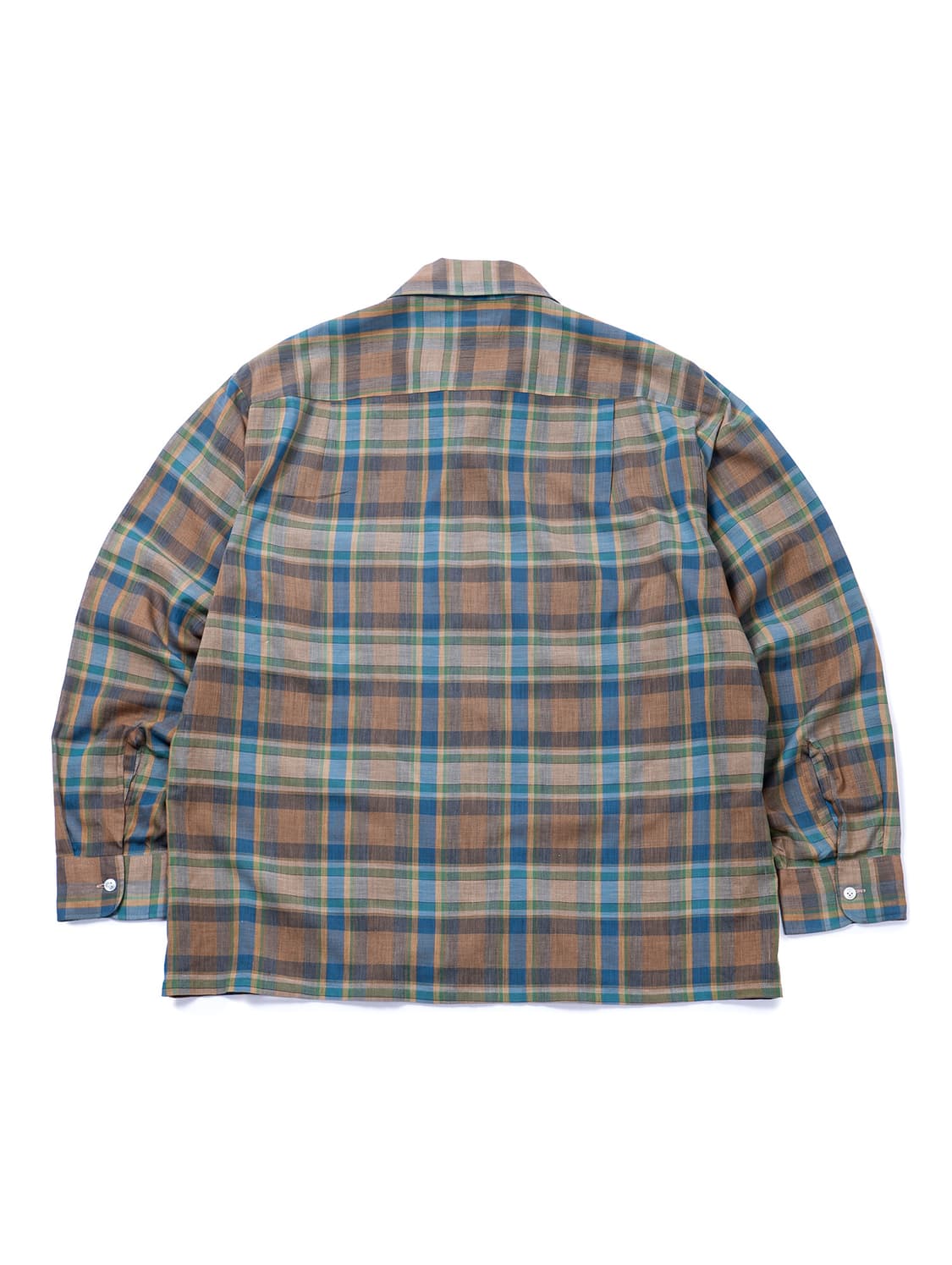 70s Towncraft Loop Collar Check Shirt  상품이미지5