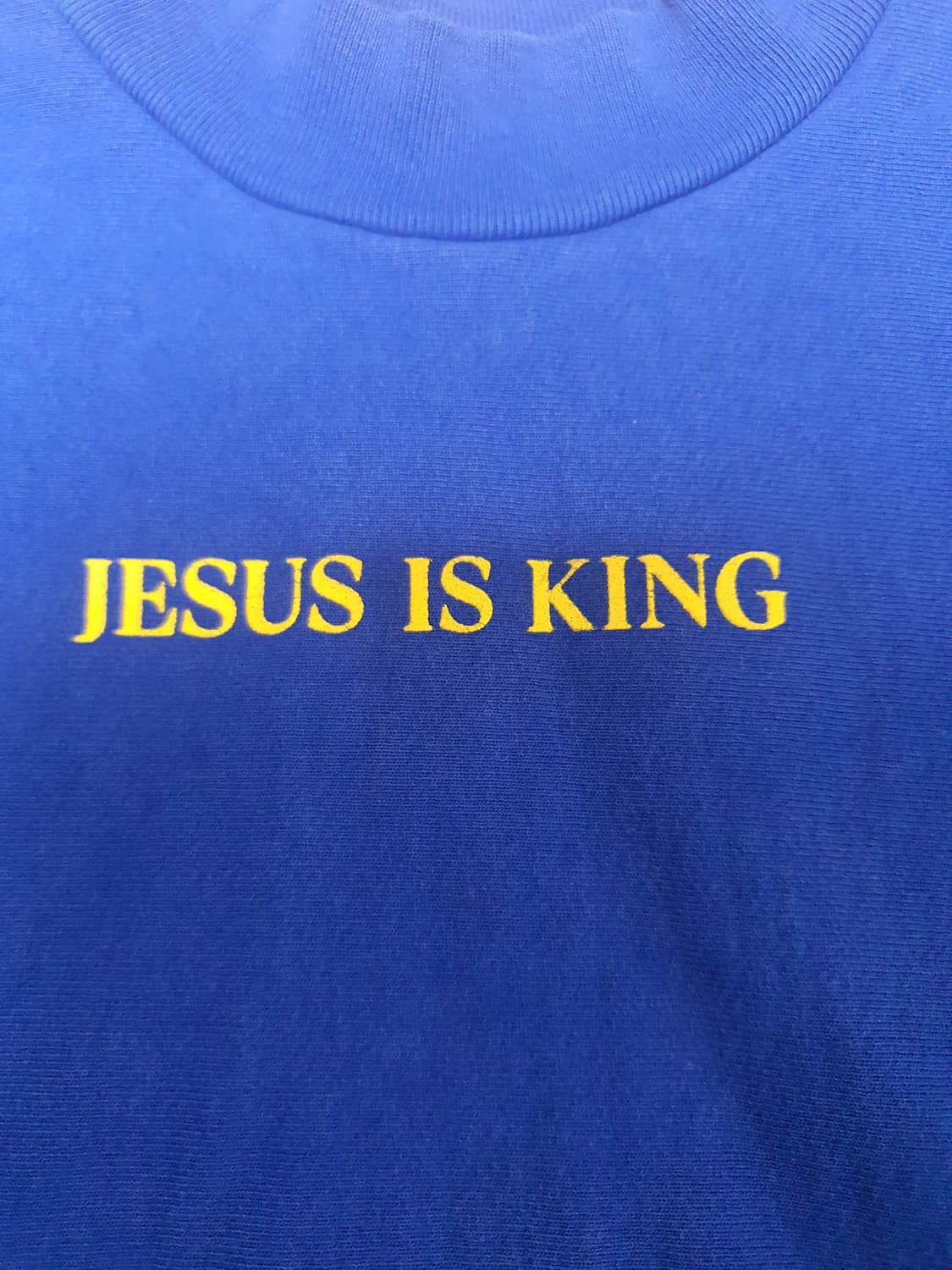 [XL]JESUS IS KING 크루넥 상품이미지3