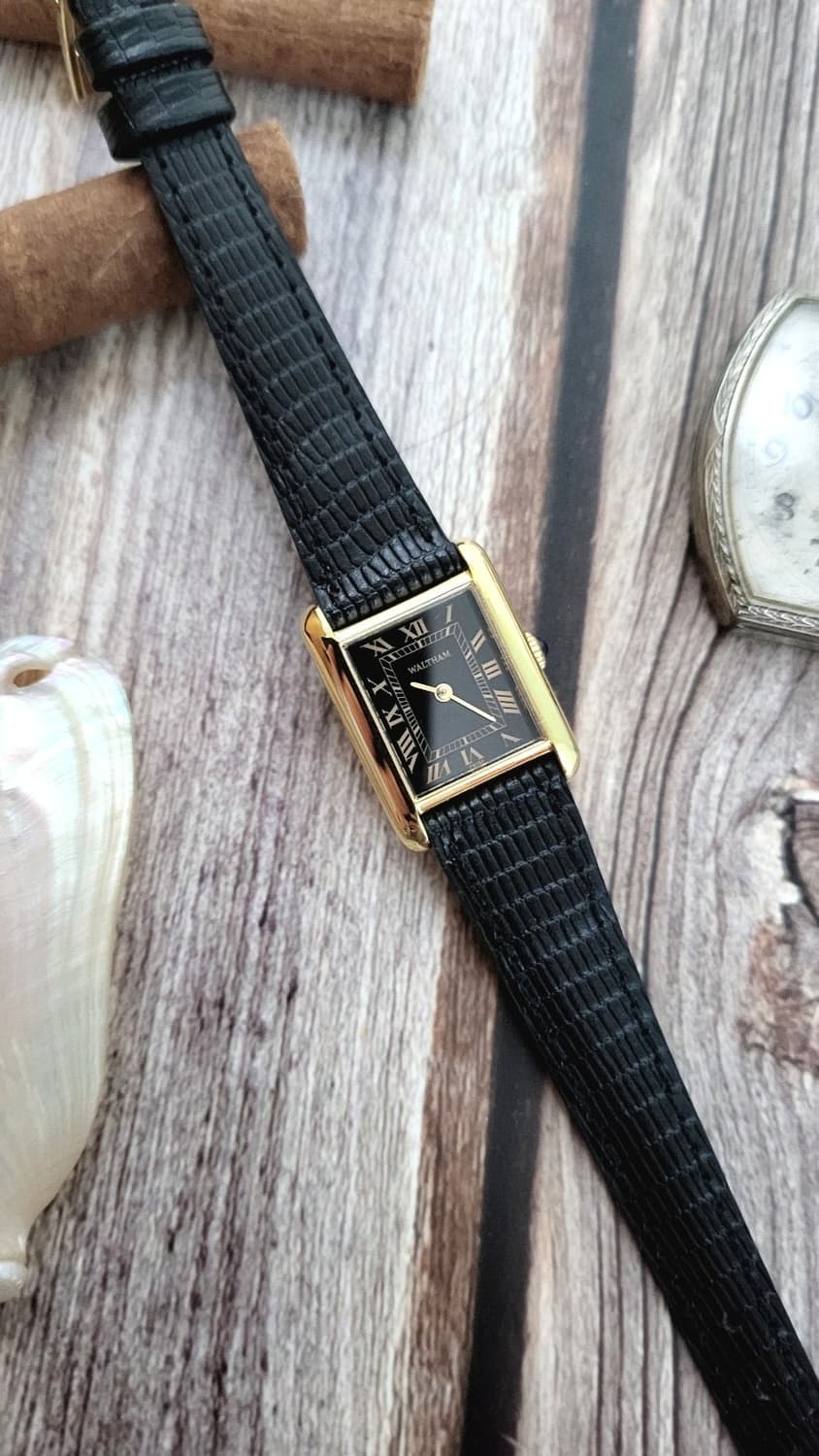 정품 월삼 탱크 여성용 수동시계 상품이미지2