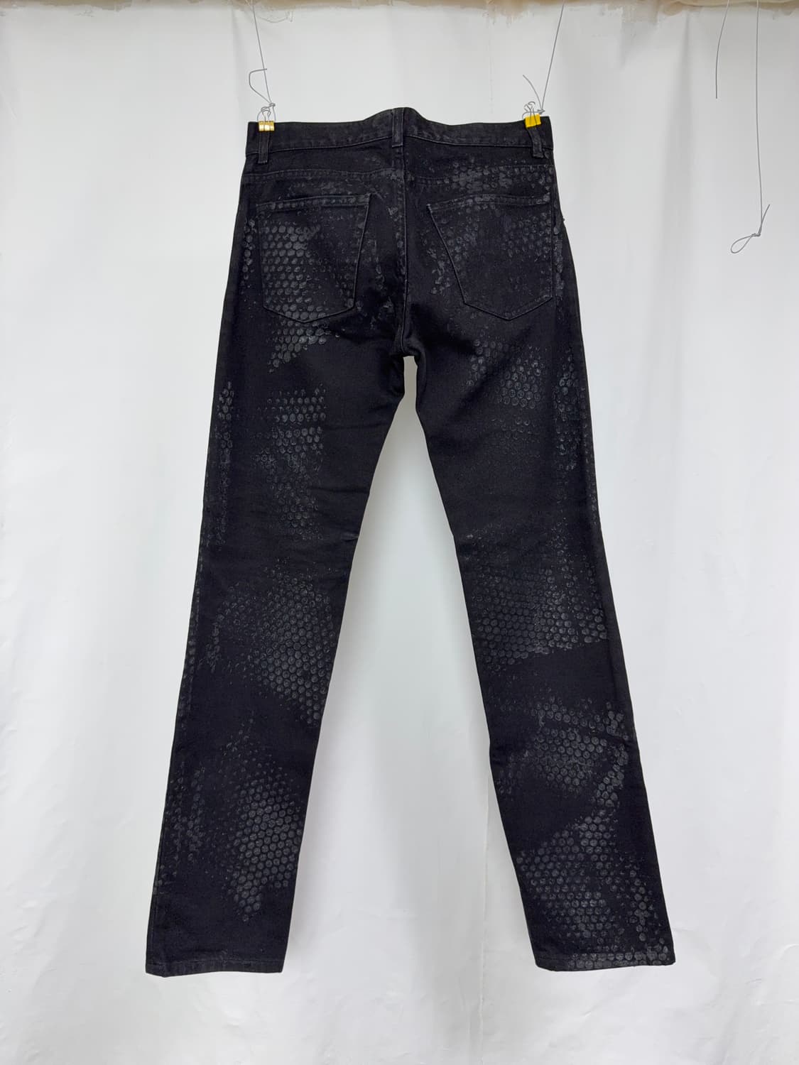 Helmut lang 03ss rubber tire print jeans 상품이미지4