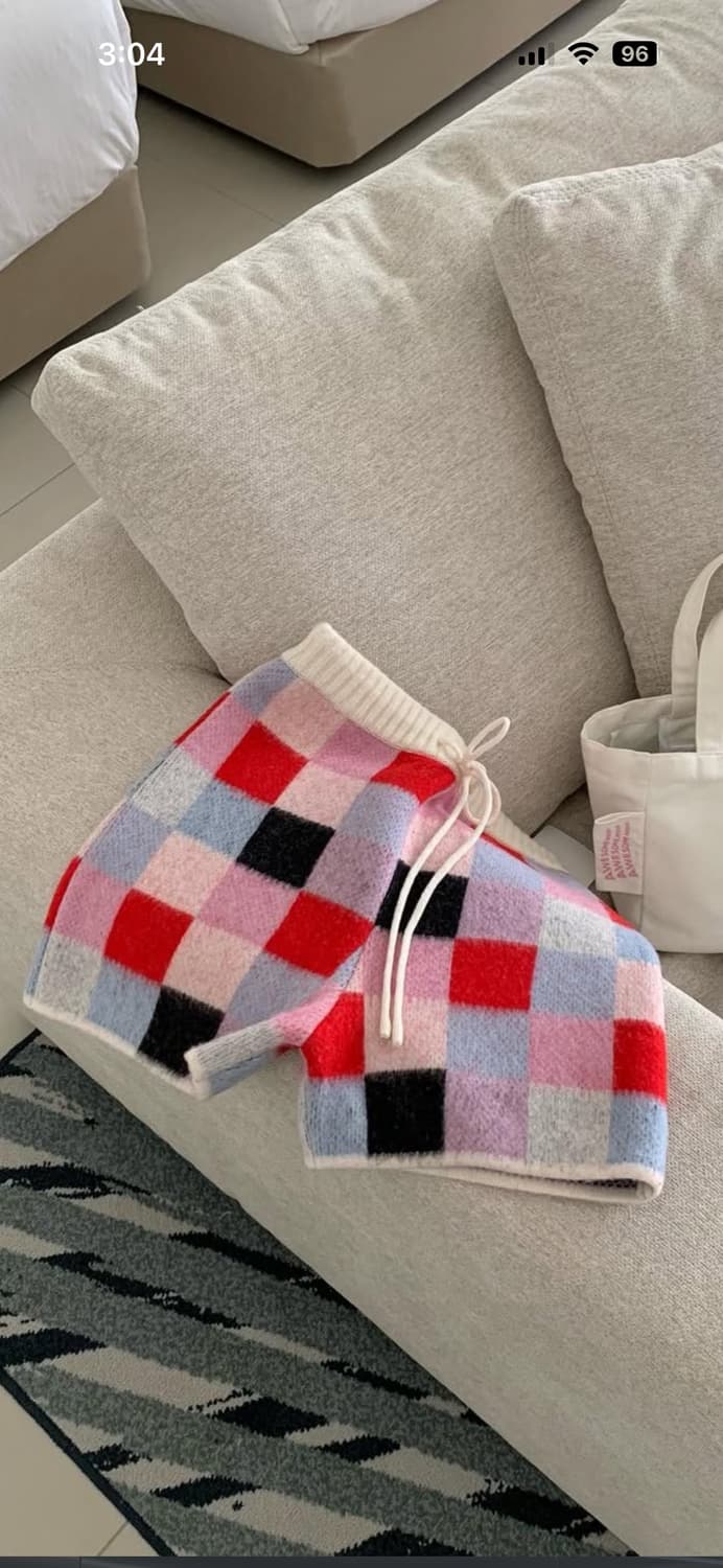 daughter 니트 반바지 울100% 상품이미지3