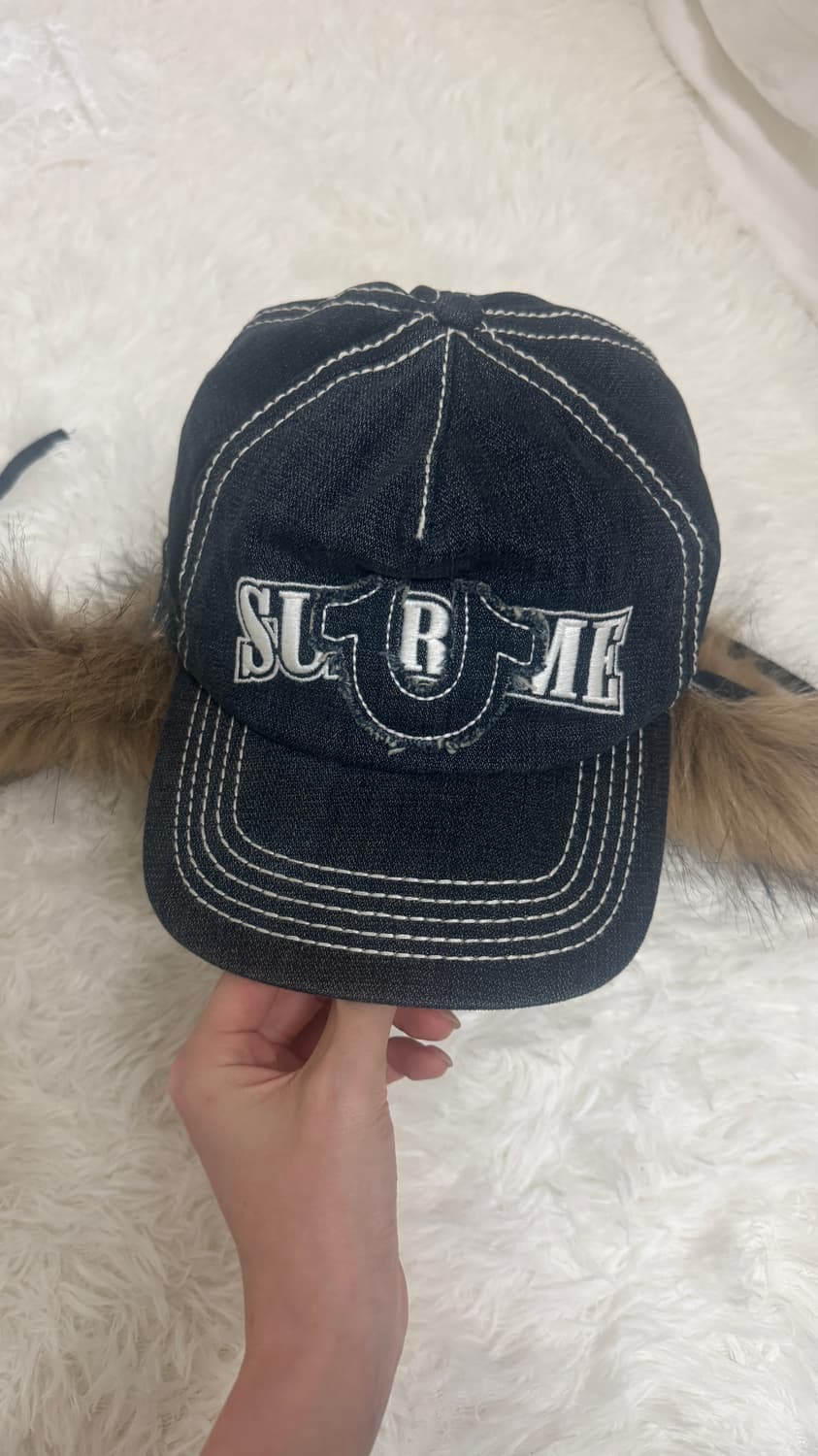 슈프림X트루릴리젼 트루퍼햇 모자 L/XL 상품이미지2