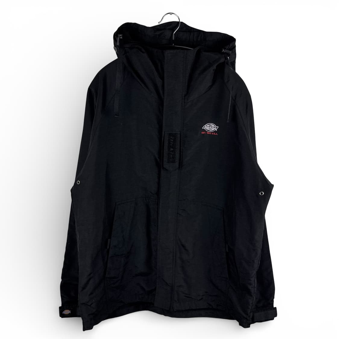 (M) 디키즈 나일론 바람막이 블랙 상품이미지1