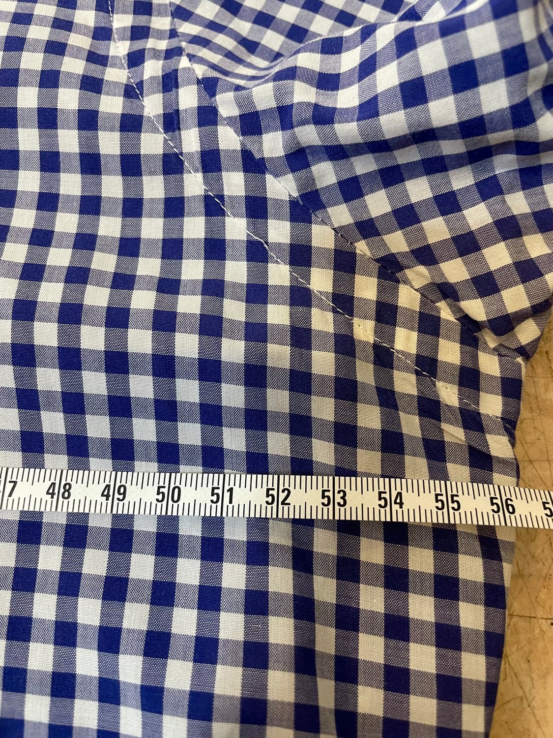 폴로랄프로렌 깅엄체크남방 폴로체크셔츠m (드라이완료) 면남방 면100% 상품이미지8