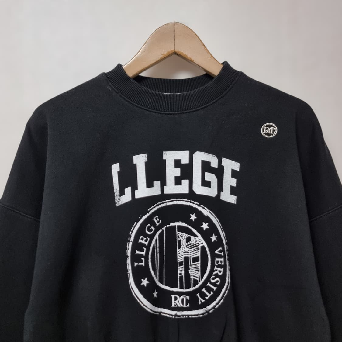 렉토 스웻 크롭 맨투맨 FREE 상품이미지3