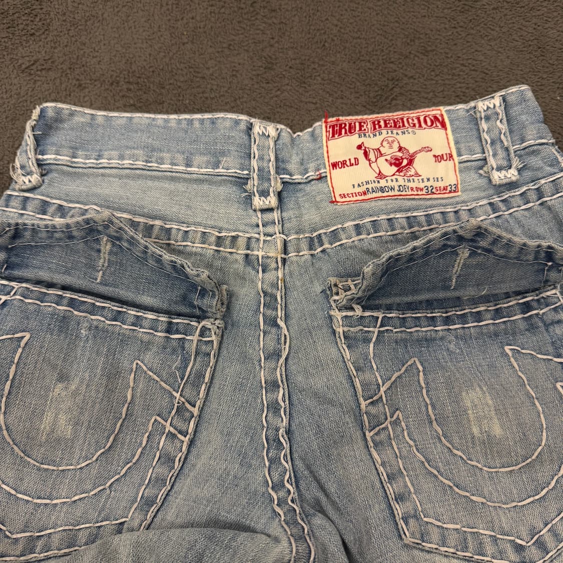 (정품/32x33) 트루릴리젼 데님 팬츠  상품이미지8