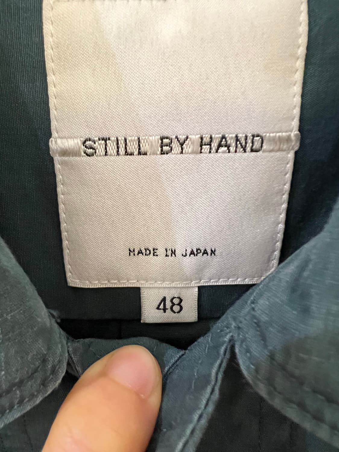 일본브랜드 스틸바이핸드 워크셔츠코트 판매 상품이미지3