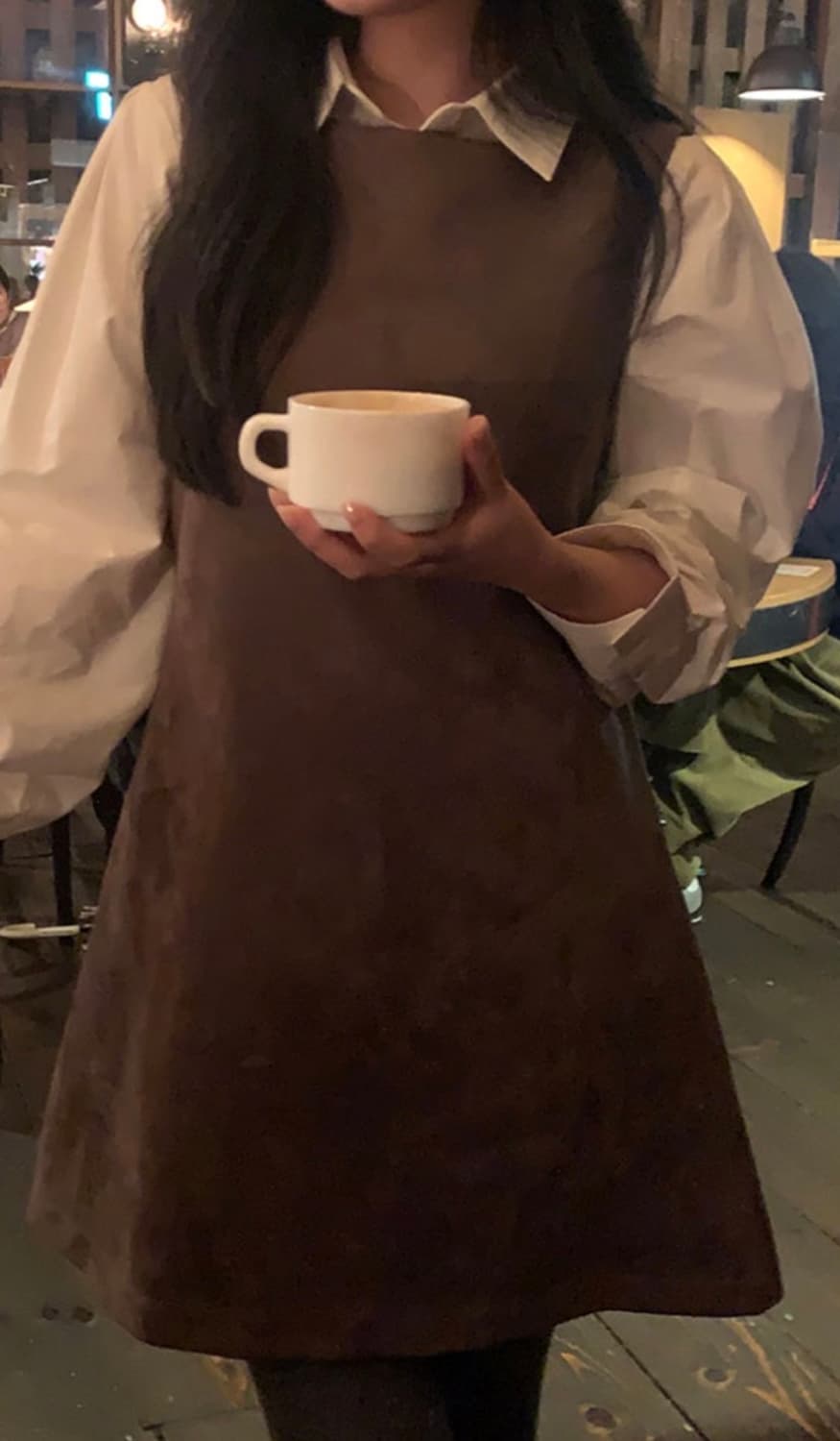 가내스라 스웨이드 원피스 상품이미지2