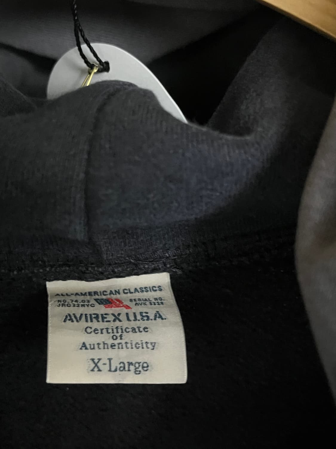 AVIREX JAPAN HOODIE 상품이미지4