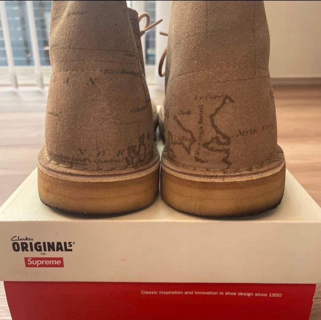 슈프림 x 클락스 데저트 맵 280 상품이미지5