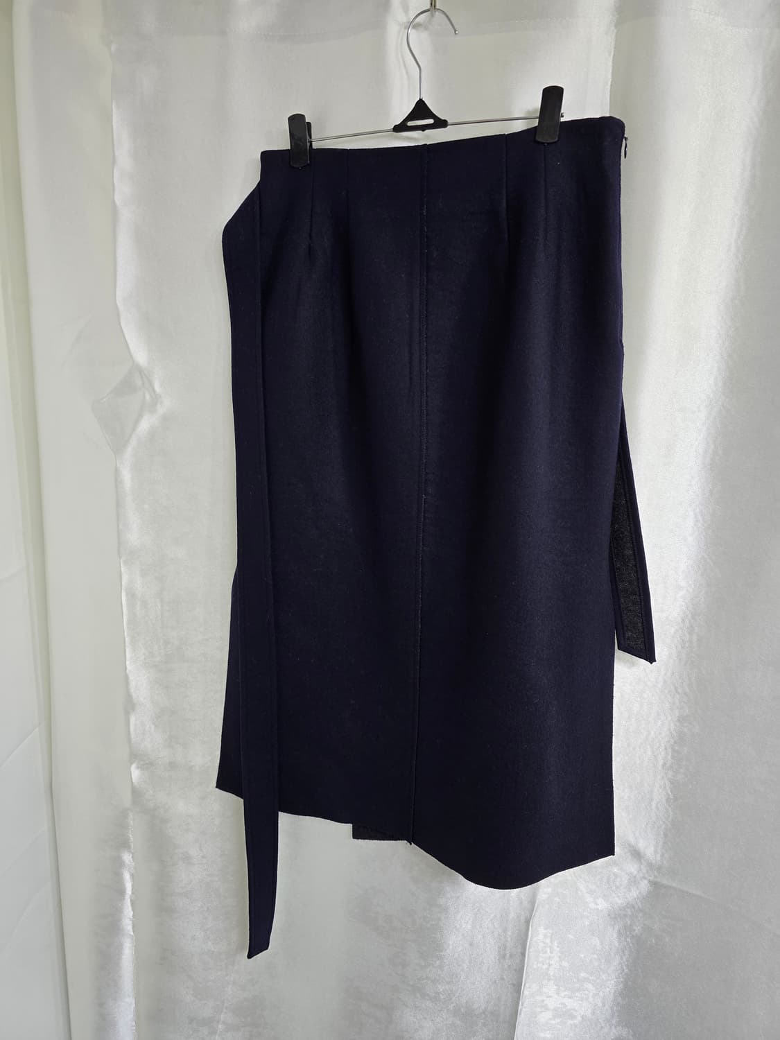 시스템 네이비 랩 스커트 미디 스커트 (1881) 상품이미지2