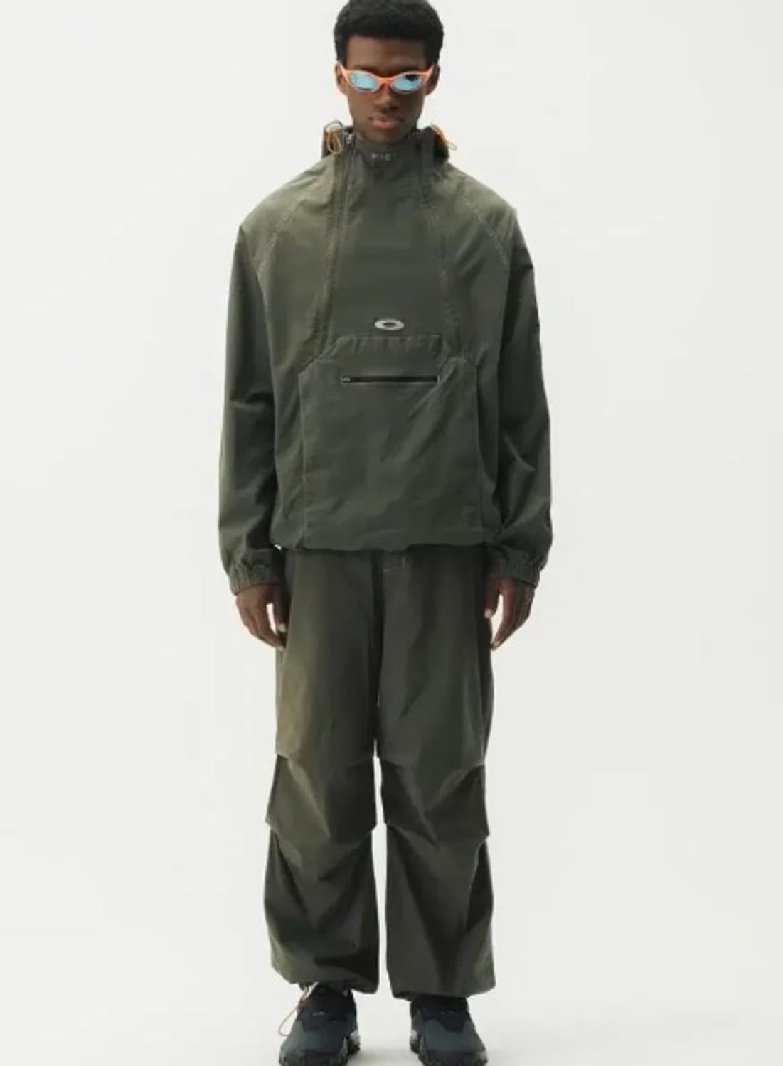 [M]오클리 x 피에트 스태틱 윈드브레이커 자켓 올리브 상품이미지2
